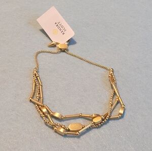 Kendra Scott Gold Multi-Strand Neckla